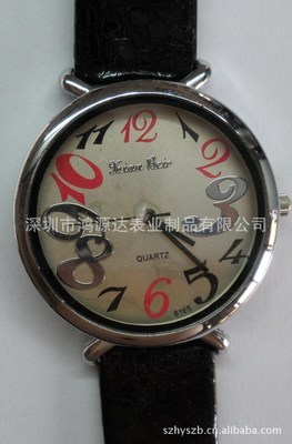 深圳市鴻源達(dá)表業(yè)制品 皮帶石英手表的設(shè)計(jì)、生產(chǎn)與銷(xiāo)售