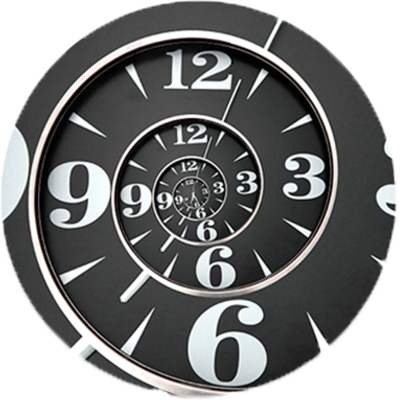 極簡時光 黑白創(chuàng)意下的鐘表銷售海報設(shè)計